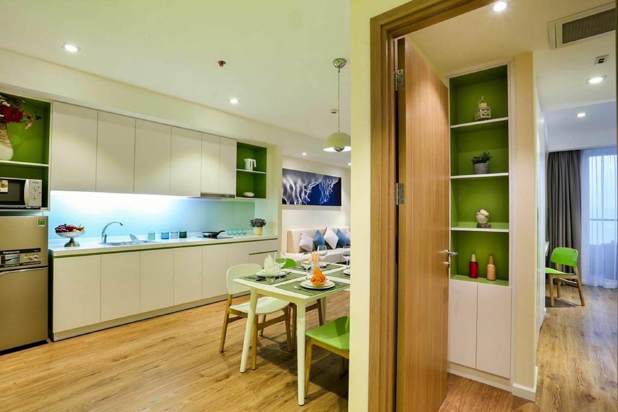 Atlantica Balcony Ocean View Serviced Apartment Nha Trang Luaran gambar