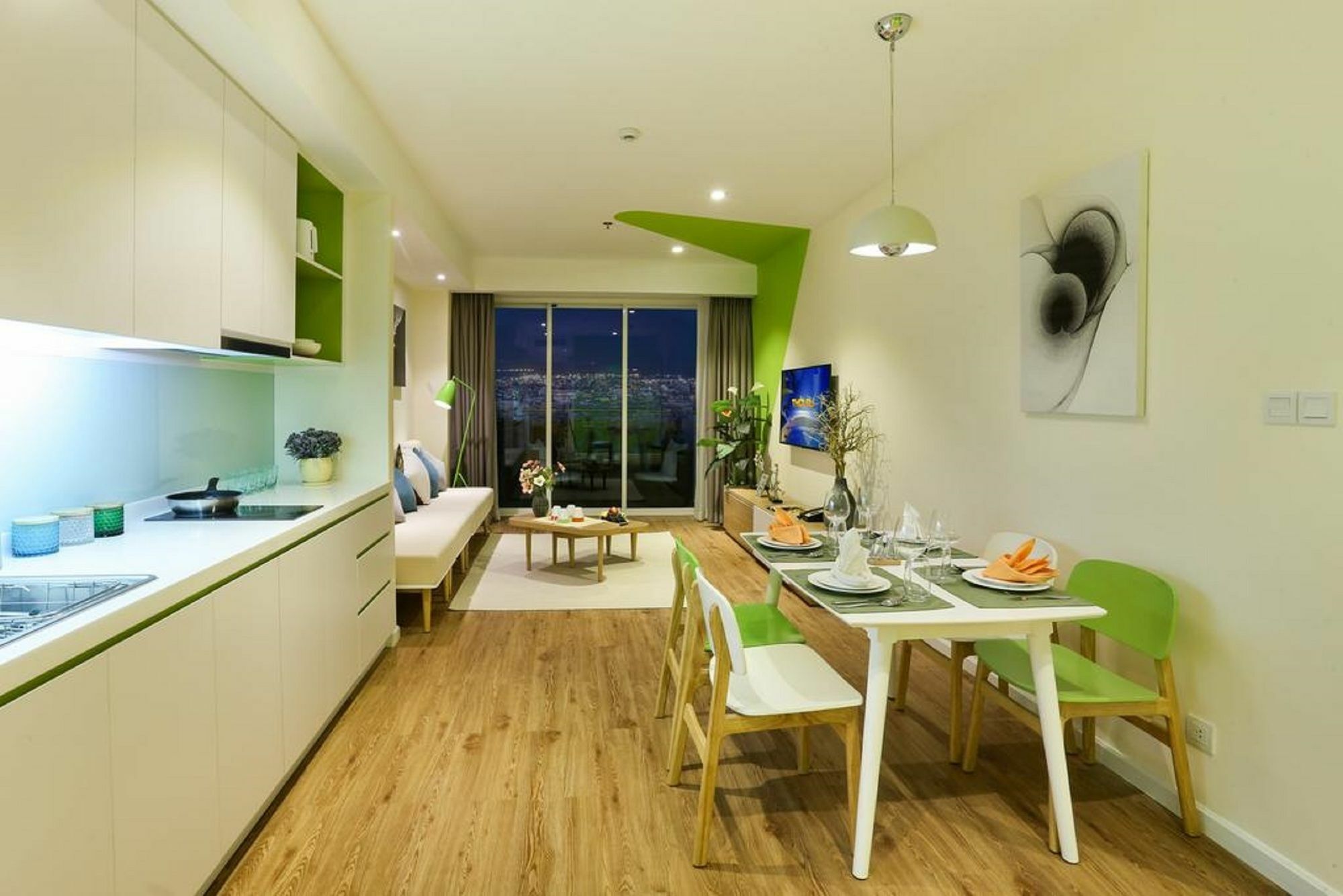 Atlantica Balcony Ocean View Serviced Apartment Nha Trang Luaran gambar