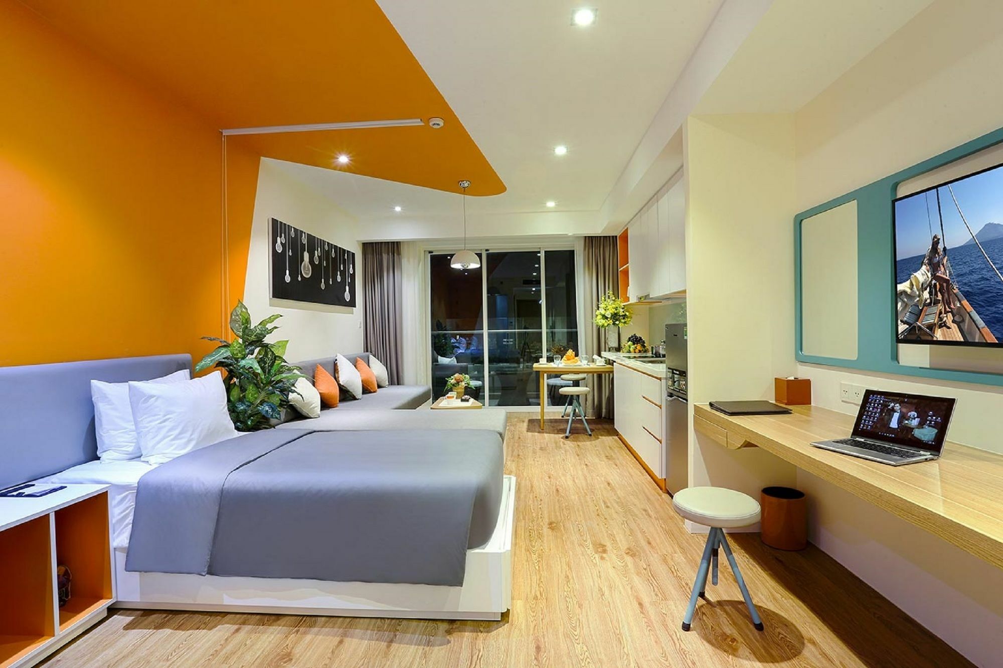 Atlantica Balcony Ocean View Serviced Apartment Nha Trang Luaran gambar
