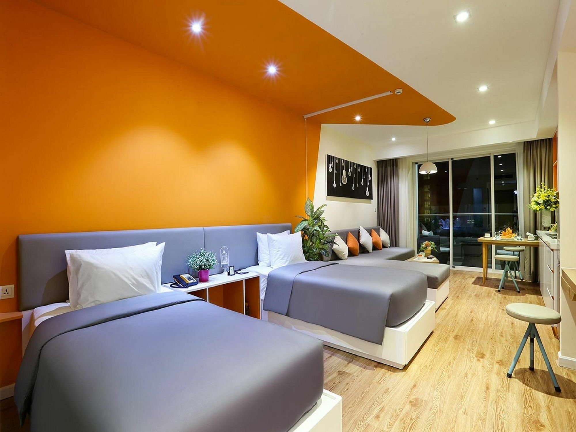 Atlantica Balcony Ocean View Serviced Apartment Nha Trang Luaran gambar