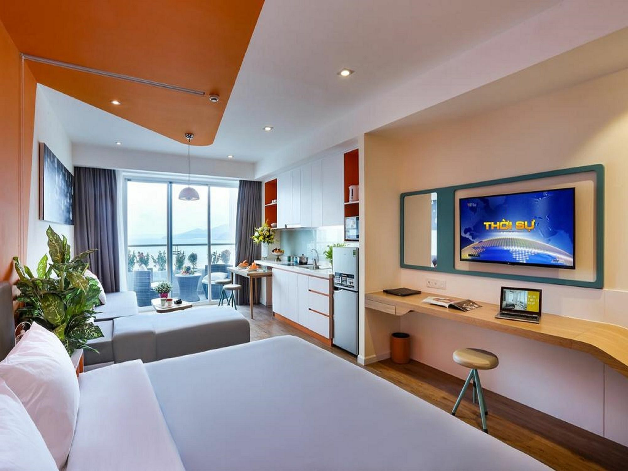 Atlantica Balcony Ocean View Serviced Apartment Nha Trang Luaran gambar
