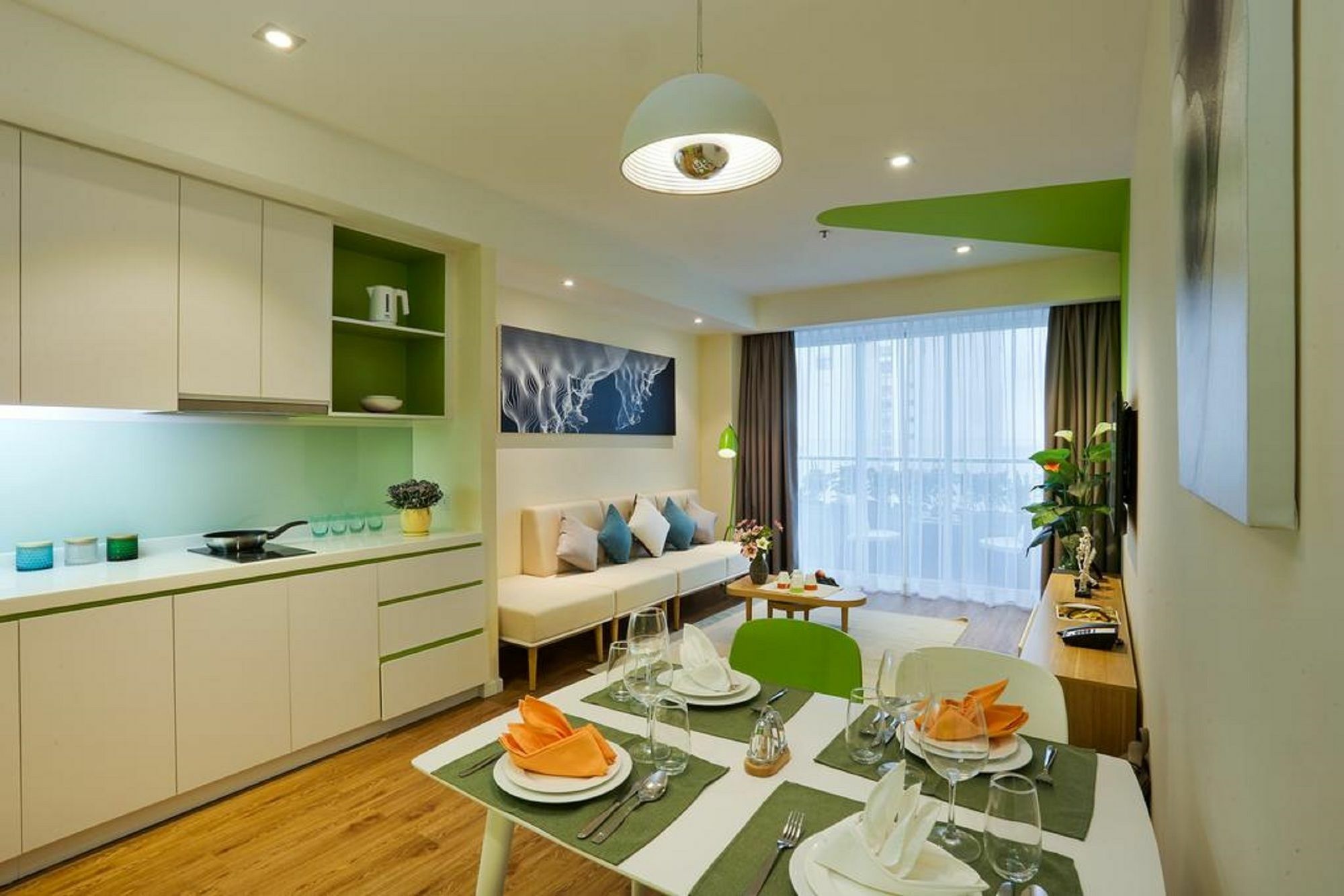 Atlantica Balcony Ocean View Serviced Apartment Nha Trang Luaran gambar