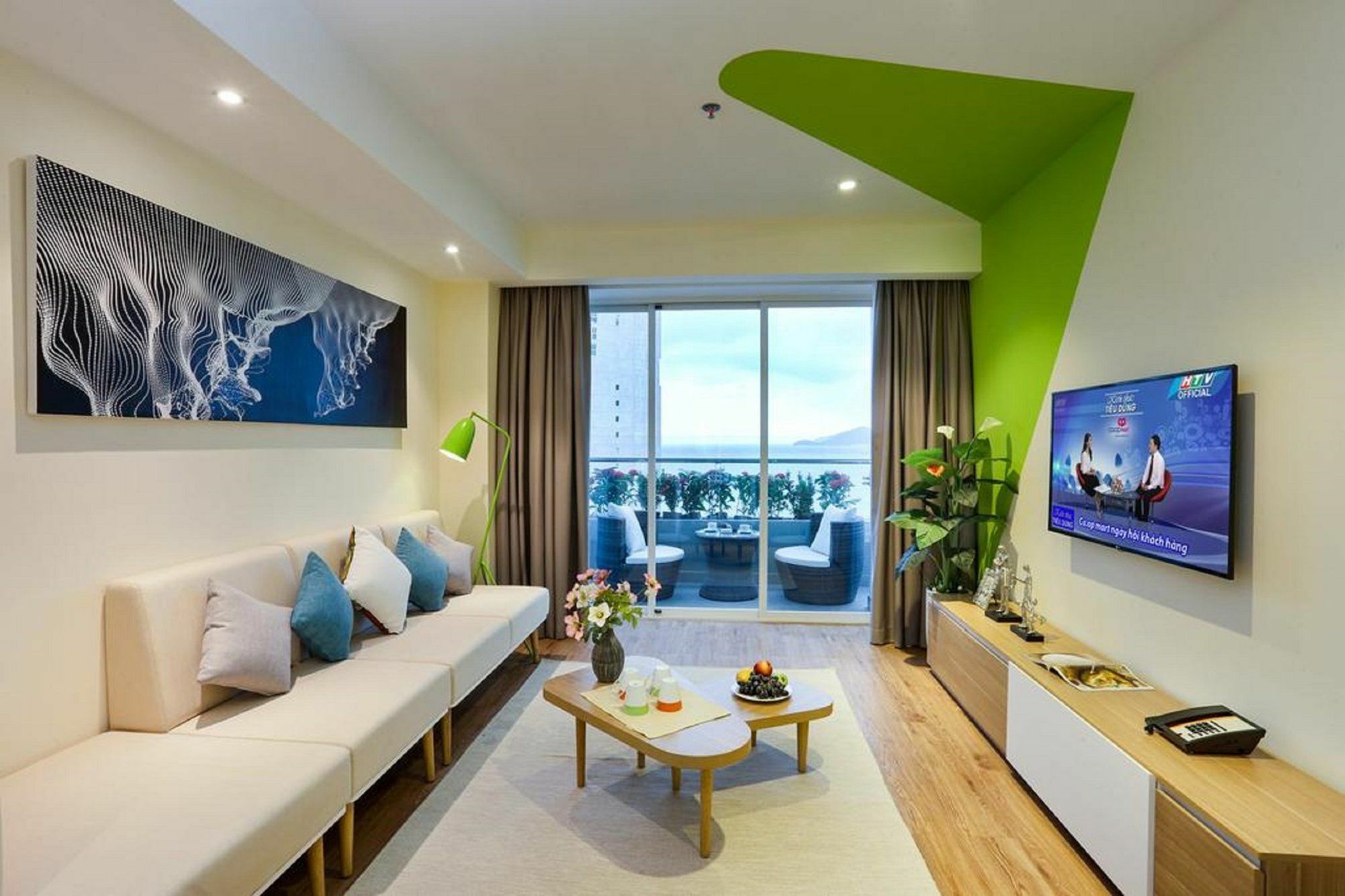 Atlantica Balcony Ocean View Serviced Apartment Nha Trang Luaran gambar
